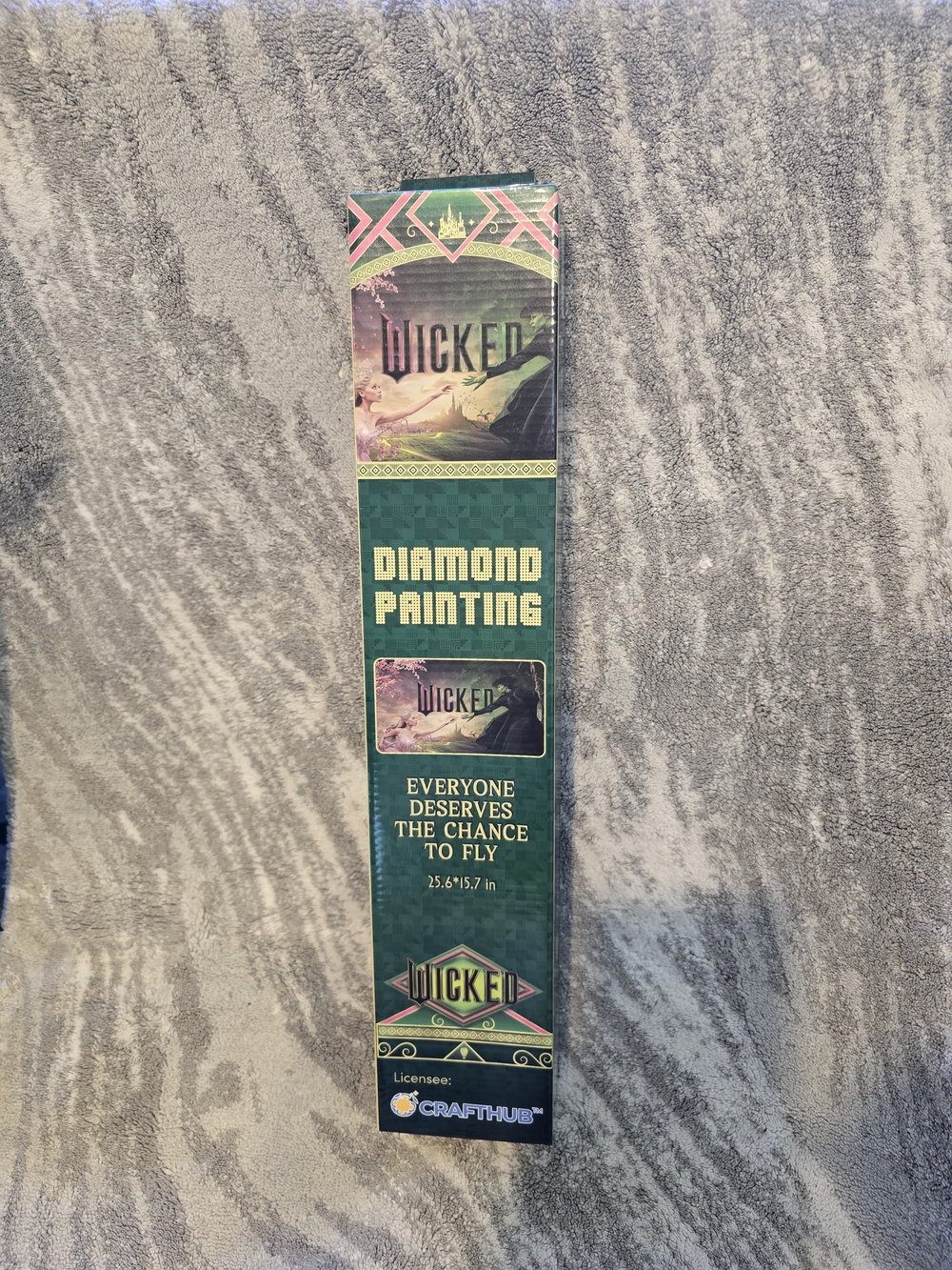 Wicked Diamond Painting Kit in Green by CraftHub